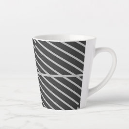 Simple and elegant graphic coffee mug カフェラテマグ