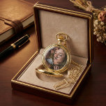 Simple and Elegant Love You Forever Photo 腕時計<br><div class="desc">Create a gift that truly stands the test of time with this personalized photo pocket watch, featuring a custom memory displayed on the dial and the timeless message “Love You Forever.” Crafted with a premium alloy outer casing and powered by precise Japanese movement, this classic pocket watch blends elegance, nostalgia,...</div>