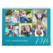 Simple and Minimalist Family Photos 2026 カレンダー (カバー)