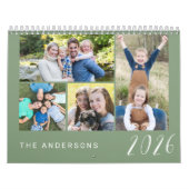 Simple and Minimalist Family Photos 2026 カレンダー (カバー)