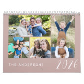 Simple and Minimalist Family Photos 2026 カレンダー (カバー)