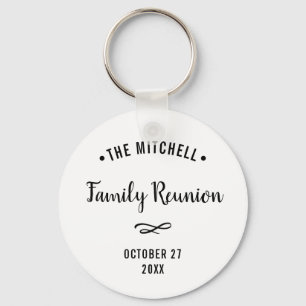 Simple and Modern Family Reunion Keepsake キーホルダー