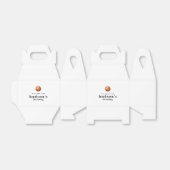 Simple Basketball Favor Boxes フェイバーボックス (折り畳みなし)