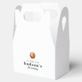 Simple Basketball Favor Boxes フェイバーボックス (オープン)