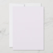 Simple Best Mom Ever Retro Pastel Gift Card Holder 招待状 (裏面)