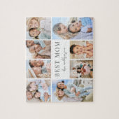 Simple Best Mom Photo Collage ジグソーパズル (縦)