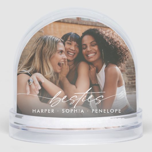 Simple Besties 2 Photo Modern Script (正面)