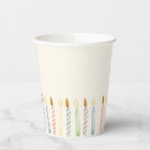 Simple Birthday Candles Party 紙コップ (左)