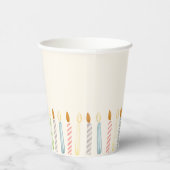 Simple Birthday Candles Party 紙コップ (右)