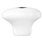 Simple Black and White Modern Hand-drawn Cute Bee セラミックノブ (側面)