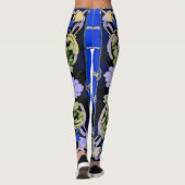 Simple Blue – 落ち着クールいた状態 レギンス (裏面)