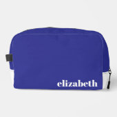 Simple Blue and White with Name ドップキット (正面)