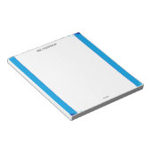 Simple Blue Frame Notepad ノートパッド (アングル)