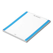 Simple Blue Frame Notepad ノートパッド (回転)