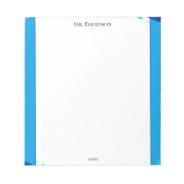 Simple Blue Frame Notepad ノートパッド