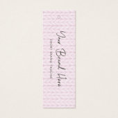 Simple Blush Pink Yarn Knitting Price Tag Mini (正面)