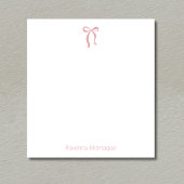 Simple Blush Rose Bow Script Custom Name Script ノートパッド