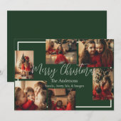 Simple Border Holiday Card シーズンカード (正面/裏面)