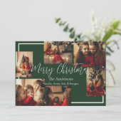 Simple Border Holiday Card シーズンカード (スタンド正面)