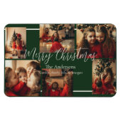 Simple Border Holiday Card  マグネット (横)