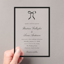 Simple Bow Classic Wedding