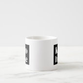 Simple Branded Business Large Logo Espresso Mug エスプレッソカップ (正面)