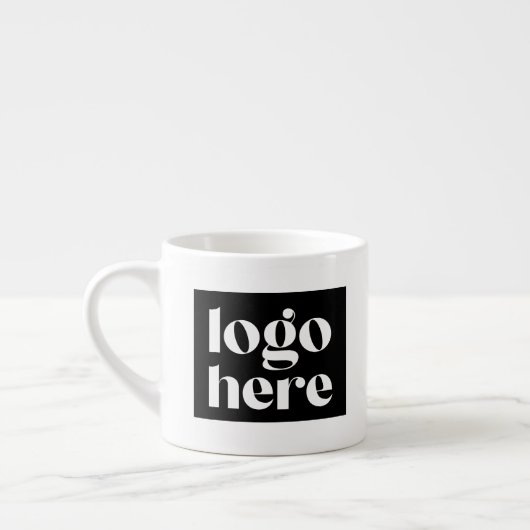 Simple Branded Business Logo Mug エスプレッソカップ (左)