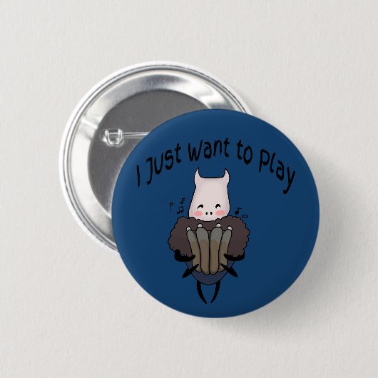 Simple Brumm 缶バッジ (正面&裏面)