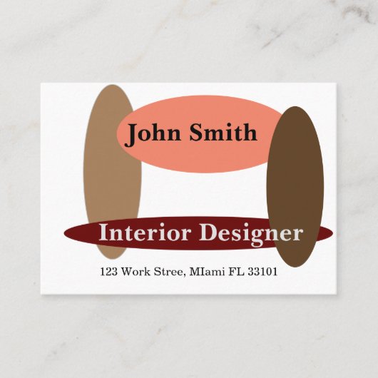 Simple business card 名刺 (正面)