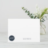 Simple Business Logo and Corporate Thank You Card (スタンド正面)