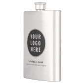 Simple Business Logo and Website Custom フラスク (左)
