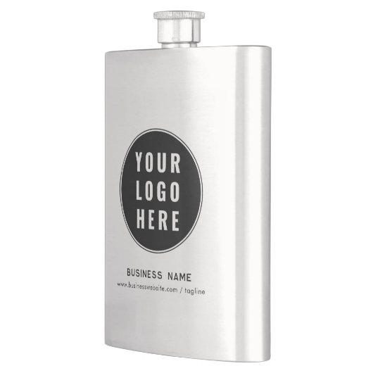 Simple Business Logo and Website Custom フラスク (左)