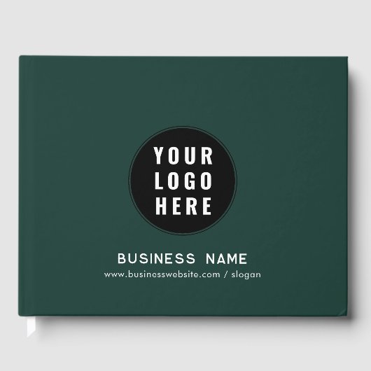 Simple Business Logo and Website Custom Log ゲストブック (正面)