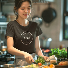 Simple Business Logo Company Staff Custom branded Tシャツ