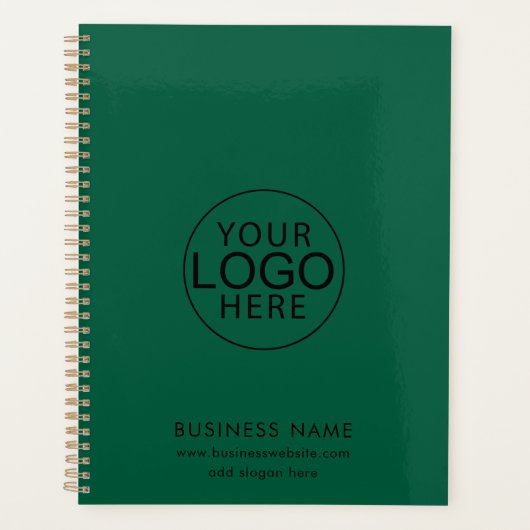 Simple Business Logo Promotional Custom 2026 プランナー手帳 (正面)