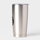 Simple Business Logo Website Custom Promotional 保温保冷タンブラー (左面)