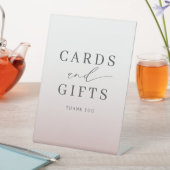Simple Cards & Gifts Rose Gold Wedding 台座サイン (インサイチュ)