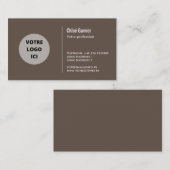 Simple Carte de visite 名刺 (正面/裏面)