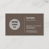 Simple Carte de visite 名刺 (正面)