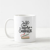 Simple Charming Just One More Chapter Cozy コーヒーマグカップ (左)