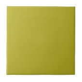 Simple Chartreuse Green Solid Plain Color タイル (正面)
