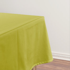 Simple Chartreuse Green Solid Plain Color テーブルクロス
