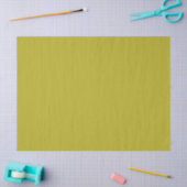 Simple Chartreuse Green Solid Plain Color 薄葉紙 (クラフト)