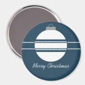Simple Chic Ornament Christmas Magnet マグネット (正面/裏面)