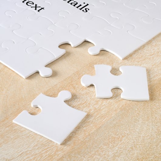 Simple christmas party website barcode QR add name ジグソーパズル (側面)