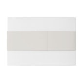 Simple Classic Couple Names Wedding Accent Wrap 招待状ベリーバンド (裏面例)