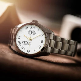 Simple classic look Monogram  腕時計