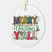 Simple Classy Christmas Ornament セラミックオーナメント (左)