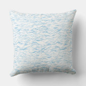Simple Coastal Sea Waves Decorative Cushion クッション (裏面)