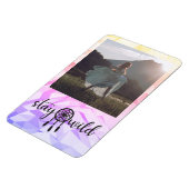 Simple Colorful Boho Dreamcatcher Photo Magnet マグネット (左側)